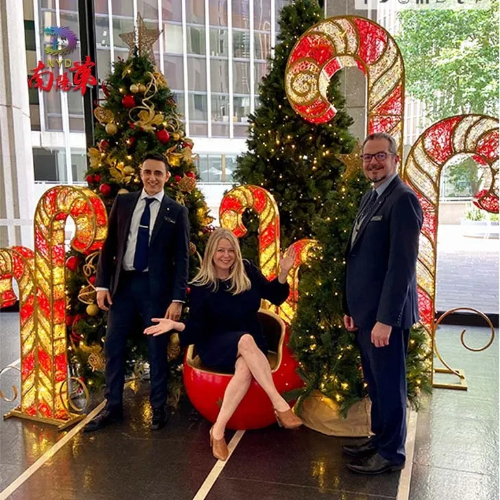 6FT Lighted Candy Canes 